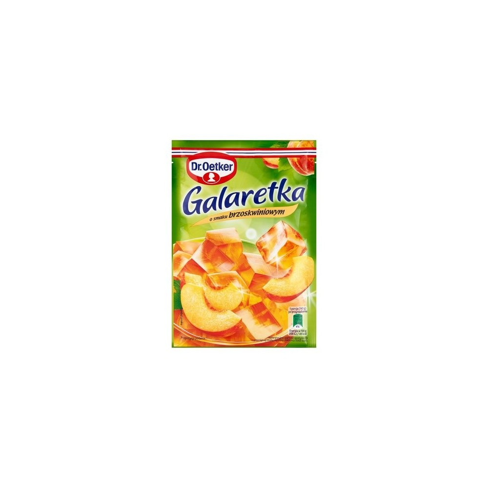 Galaretka de melocotón Dr. Oetker